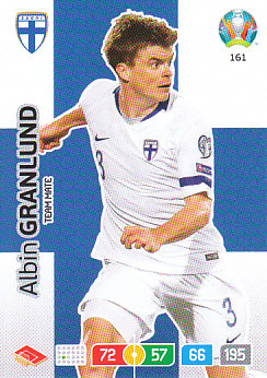 Albin Granlund Finland Panini UEFA EURO 2020#161